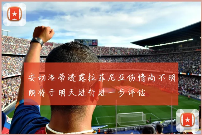 安切洛蒂透露拉菲尼亚伤情尚不明朗将于明天进行进一步评估